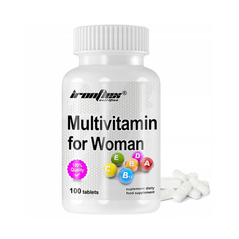 Multivitamine pentru femei, 100 tablete, Ironflex 1