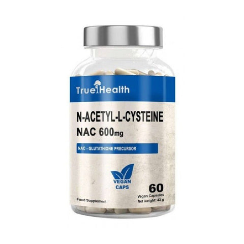 N - acetil Cisteina 600mg, 60 capsule, True Health, Supliment alimentar pentru sanatate 1