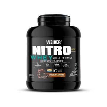 Proteine Nitro Whey 908G, Pudra, Weider, Pudra proteica pe baza de zer 1