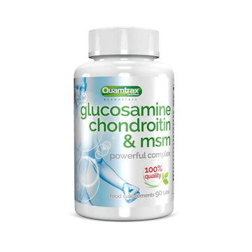 Quamtrax | Glucozamina + Condroitina + MSM 90 tablete, Quamtrax, Supliment sanatate articulara 0