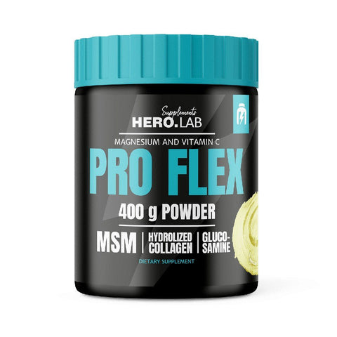 Hirolab | Pro Flex, pudra, 400g, Hiro Lab, Supliment alimentar pentru articulatii 0