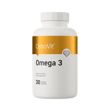 Omega Omega 3 1000mg, 30 capsule moi, Ostrovit, Acizi grasi din ulei de peste 1