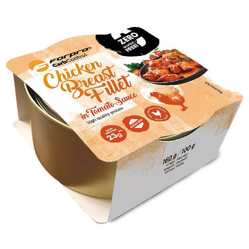 Alte alimente Piept de pui in sos de rosii 160g 1
