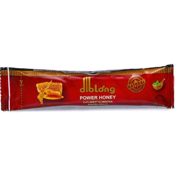 Alte alimente Power Honey 15g (1 plic), Diblong, Supliment alimentar pentru adulti cu miere si asocieri de plante care sustin sanatatea sexuala si functia de reproducere 1