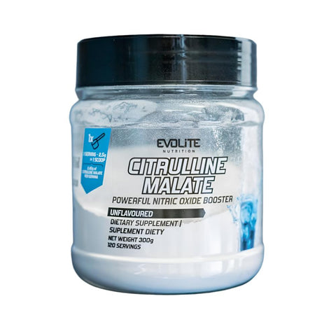 undefined | Citrulina Malat pudra, 300g, Evolite Nutrition, Supliment alimentar pre-workout 0