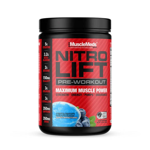undefined | Nitro Lift, pudra, 500g, MuscleMeds, Supliment alimentar pre-antrenament 0