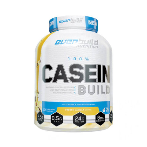 Cazeina | 100% Casein Build pudra, 1.8kg, Everbuild Nutrition, Cazeina micelara 0