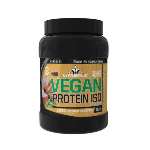 Proteina vegetala | Proteina vegana pudra, 750g, Vitabolic, Cu adaos de Spirulina si Chlorella 0