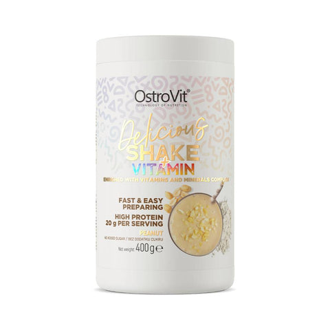 Proteine Shake delicios, pudra, 400g, Ostrovit, Cu adaos de vitamine 1