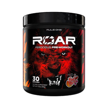 Pre-workout ROAR 315g, pudra, Rule One, Supliment alimentar de tip pre-workout cu cofeina 1