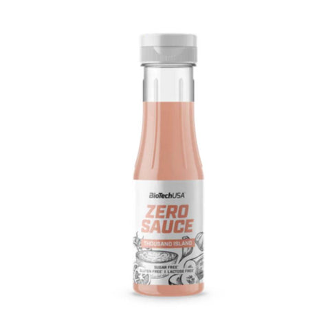 Sosuri fara calorii | Zero Sauce 350ml, Biotech USA, Sos fara zahar si fara grasimi 0