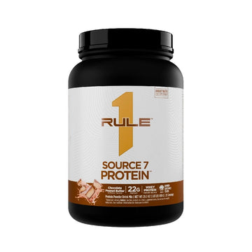 Proteine Source 7 Protein 820g, pudra, Rule One, Supliment alimentar de tip amestec proteic 1