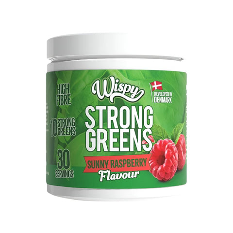 Strong Greens 300g, pudra, Wispy, Pulbere strong greens cu spirulina si fibre 3