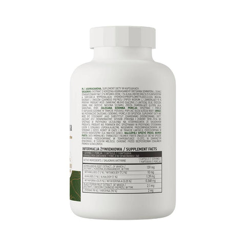 Suplimente antistres | Ashwagandha 240 capsule, Ostrovit, Supliment alimentar pentru sanatate 1