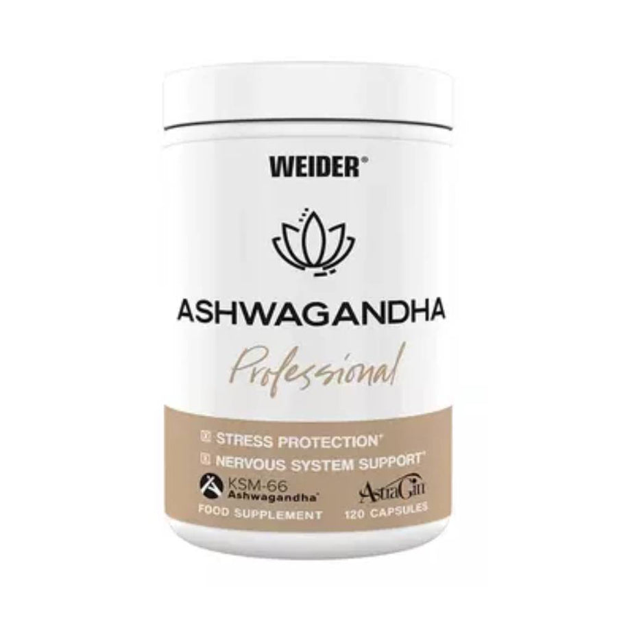 Suplimente antistres | Ashwagandha Professional 120 capsule, Weider, Supliment alimentar pentru sanatate 0
