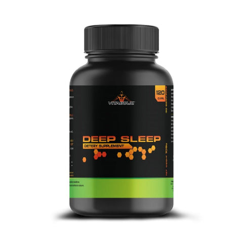 Suplimente sanatate Deep Sleep, 120 capsule, Vitabolic, Supliment alimentar pentru relaxare 1