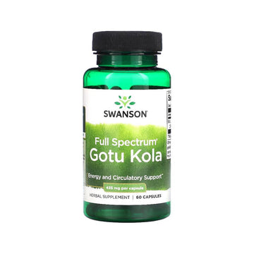 Swanson | Extract de Gotu Kola 435mg, 60 capsule, Swanson, Supliment alimentar pentru sanatate 0