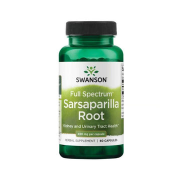 Suplimente sanatate Radacina de Sarsaparila 900mg, 60 capsule, Swanson, Supliment alimentar pentru sanatate 1
