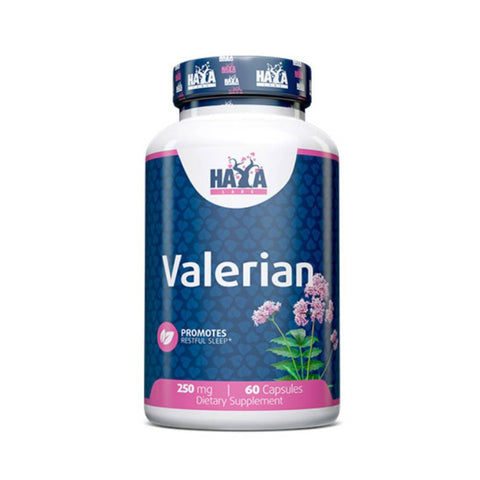 Suplimente pentru somn | Valeriana 250mg, 60 capsule, Haya Labs, Supliment pentru somn 0
