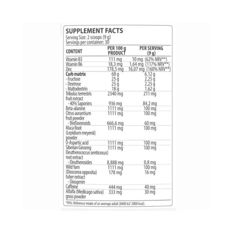 Stimulatoare testosteron | Testoboost pudra, 270g, DY Nutrition, Stimulator hormonal 1