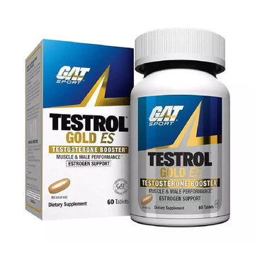 Testosteron Testrol Gold ES 60 tablete, GAT Sport, Supliment stimulator hormonal 1