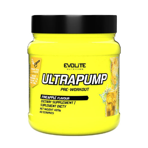 UltraPump, pudra, 420g, Evolite, Supliment alimentar pre - workout cu cofeina 1