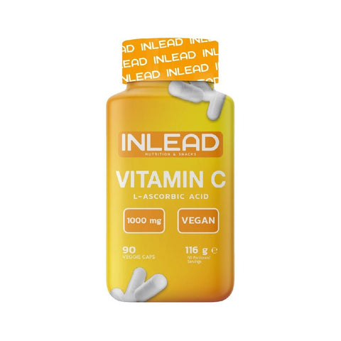 Vitamina C 90 capsule, Inlead, Supliment alimentar pentru imunitate 1