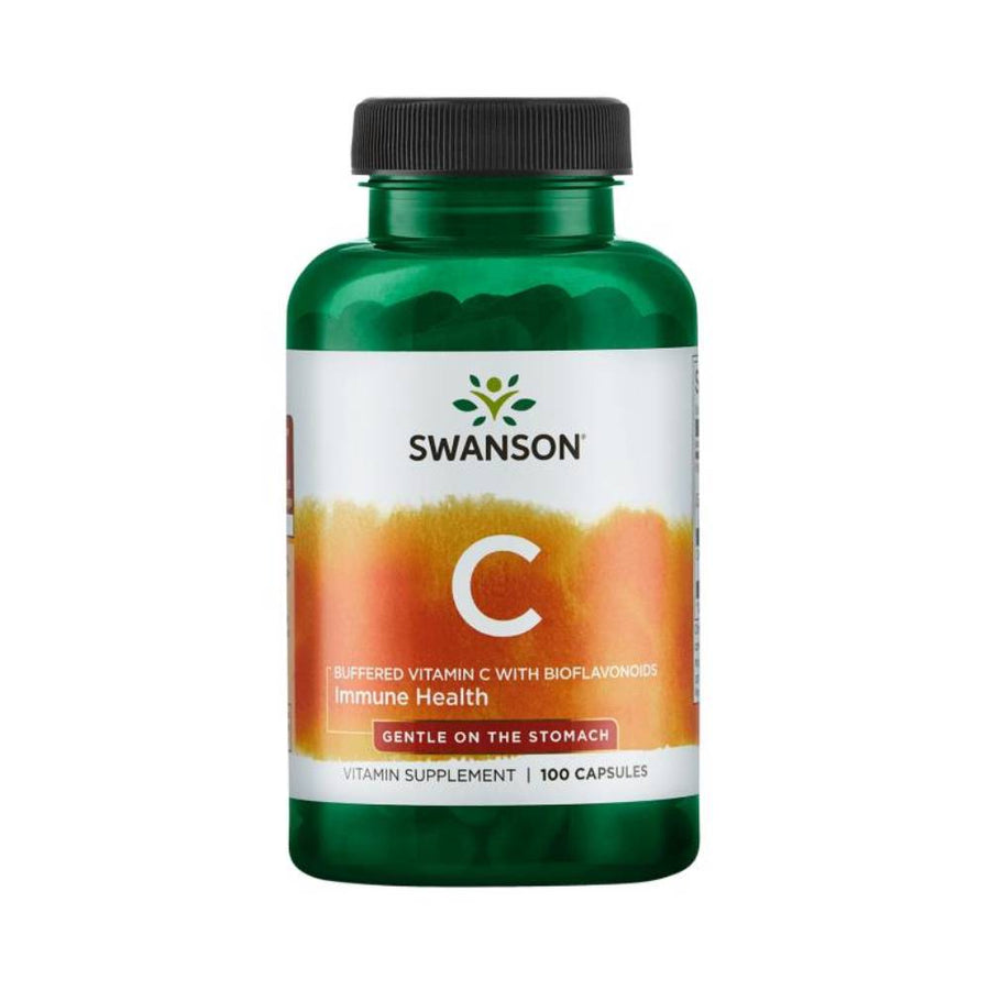 Vitamina C cu bioflavonoide, 100 capsule, Swanson, Supliment alimentar pentru sanatate 1