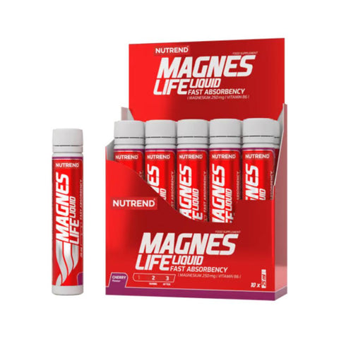 Nutrend | Magneslife shot, 10x25ml, Nutrend, Supliment alimentar pe baza de magneziu 0