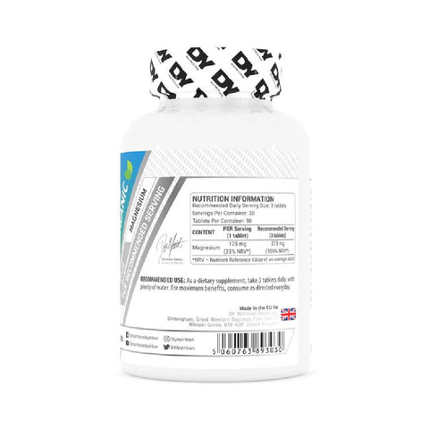 Minerale | Magneziu organic, 90 tablete, Dorian Yates, Supliment alimentar pentru sanatate 1
