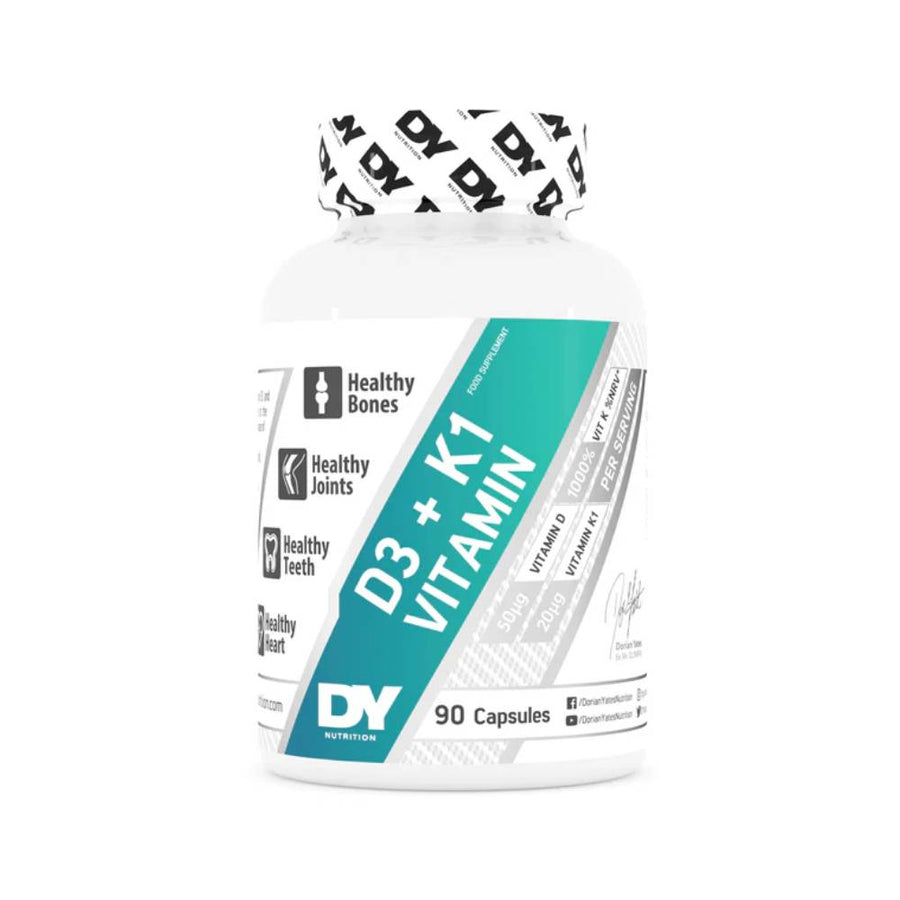 Complex de vitamine si minerale | Vitamina D3 + K1 90 capsule, Dorian Yates, Supliment alimentar pentru sanatate 0