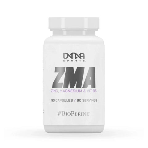 Vitamine si minerale ZMA 90 capsule, DNA Sports, Supliment alimentar pe baza de zinc, magneziu si vitamina B6 1