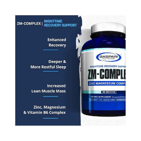 Vitamine si minerale ZM Complex 90 capsule, Gaspari Nutrition, Supliment alimentar pentru sanatate 2