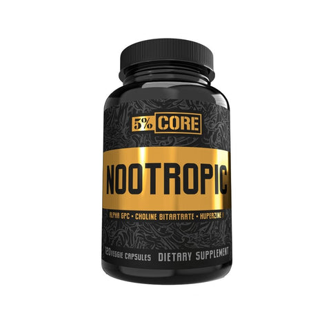 Stimulatoare focus | Nootropic Core Series 120 capsule, 5% Rich Piana, Supliment alimentar pentru sanatate 0