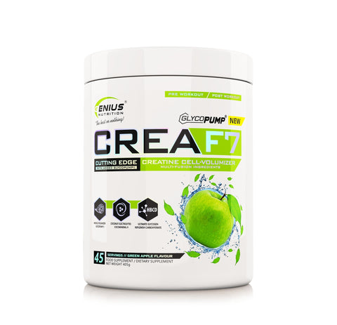 Creatina | CREAF7 405g, pudra, Genius Nutrition, Complex de creatina 0