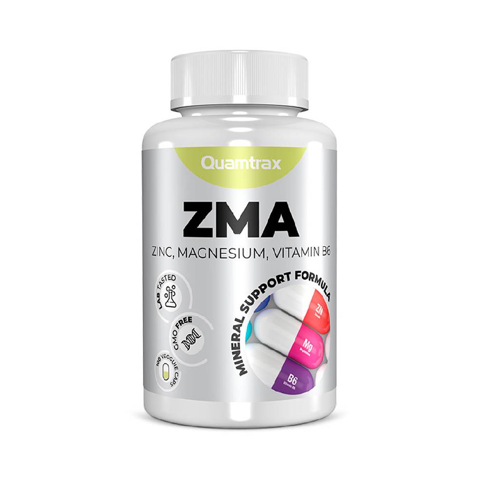 ZMA, 100 capsule, Quamtrax, Supliment stimulare hormonala