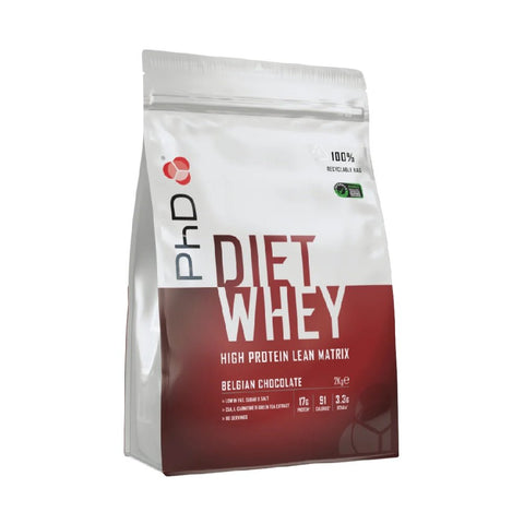 Slabire & Ardere grasimi | Diet Whey, pudra, 2kg, PhD, Mix pentru crestere masa musculara 0