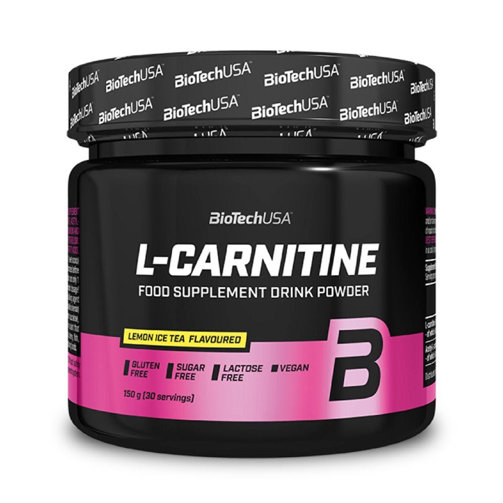 l carnitine chrome L-carnitine powder, 150g, BiotechUSA, Supplement for weight loss