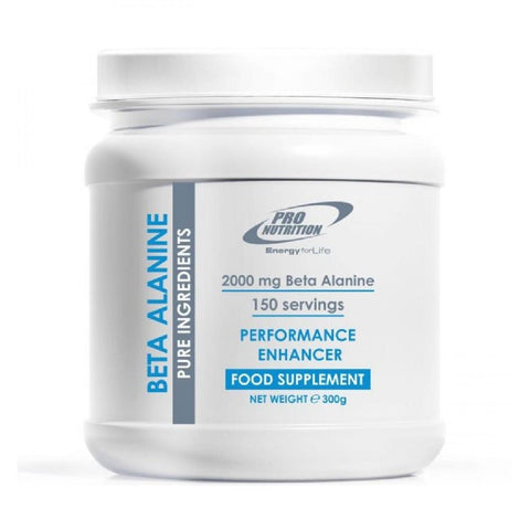 Aminoacizi | Beta alanina 2000mg pudra, 300g, Pro Nutrition, Supliment pentru cresterea andurantei 0