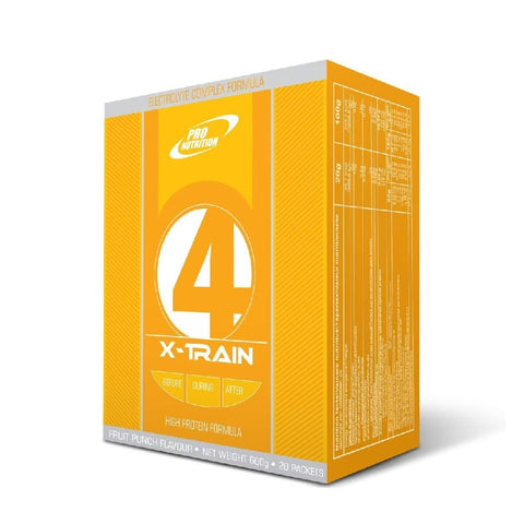 Suplimente refacere musculara | 4 X-Train 20x30g, pudra, Pro Nutrition, Supliment pentru cresterea si refacerea masei musculare 0