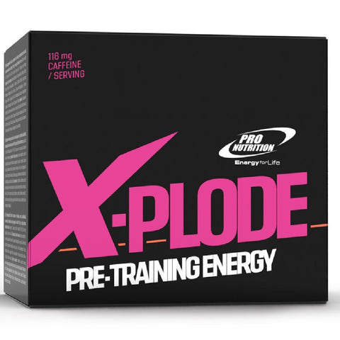 Pre-workout | X-Plode 25x20g per plic, pudra, Pro Nutrition, Pre-workout cu cofeina 0