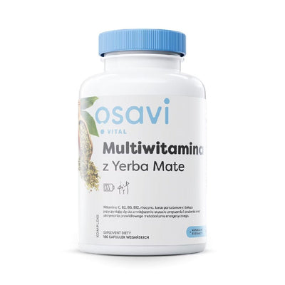 Osavi | Multivitamin cu Yerba Mate, 180 capsule vegane, Osavi, Supliment alimentar pentru sanatate 0