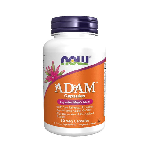 Now Foods | Adam, 90 capsule vegetale, Now Foods, Complex de vitamine si minerale pentru barbati 0