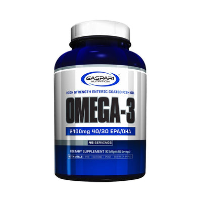 Acizi grasi Omega | Omega-3 2400mg, 90 capsule moi, Gaspari Nutrition, Acizi grasi din ulei de peste 0