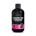 Biotech USA | L-carnitina+Crom, lichid, 500ml, BiotechUSA, Supliment alimentar pentru scadere in greutate 0