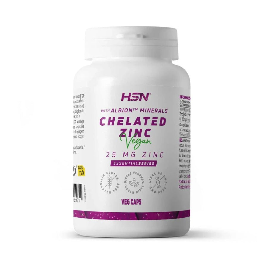 Stimulatoare testosteron | Zinc Chelat cu Albion™, 120 capsule, HSN, Supliment alimentar pentru sanatate 0