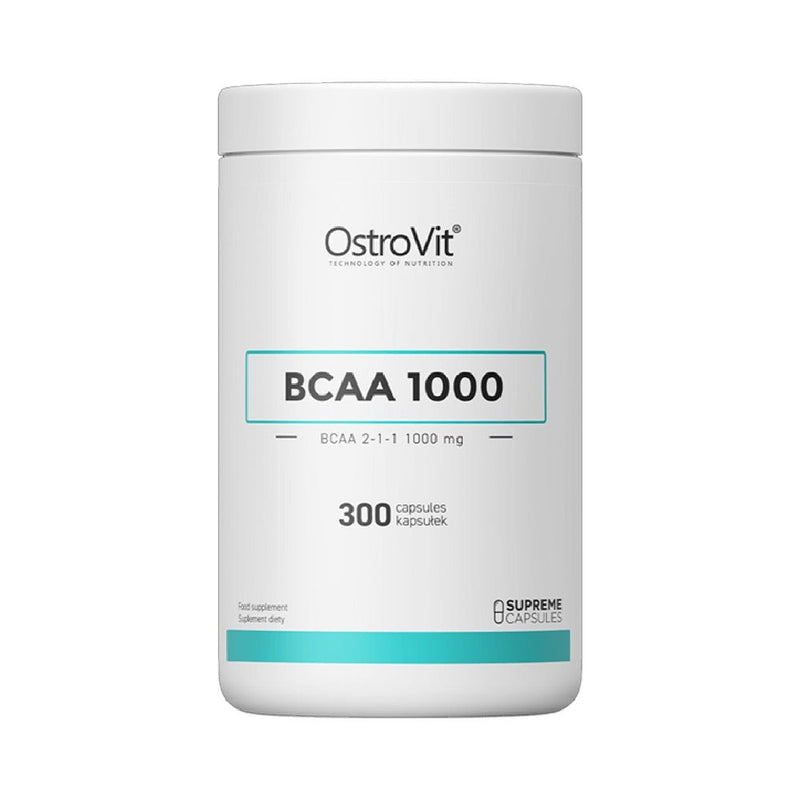 BCAA | BCAA 1000, 300 capsule, Ostrovit, Supliment alimentar pentru recuperare 0