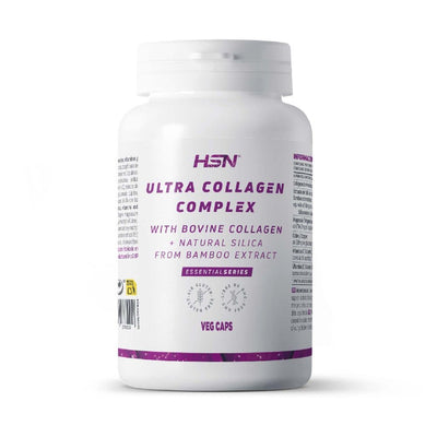 Colagen | Ultra complex de colagen de bovina + silice natural, 180 tablete, HSN, Supliment alimentar pentru oase, par si piele 0