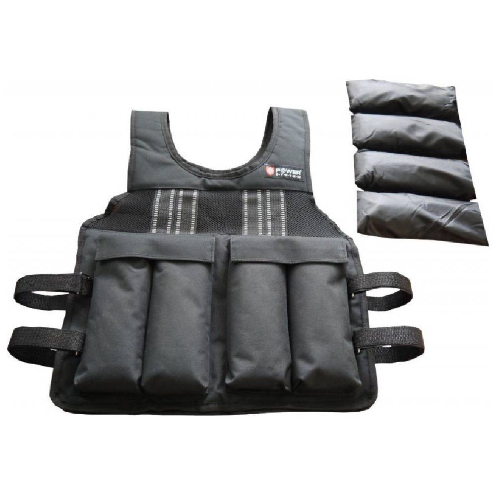 Accesorii pentru sala | Weighted Vest, 10kg, Power System, Vesta cu greutati 1