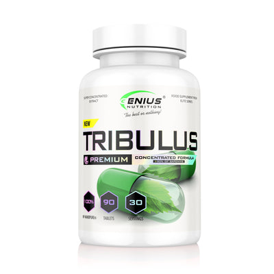Stimulente hormonale | Tribulus Terrestris, 90tabs/30 serv, Genius Nutrition, Stimulator testosteron 0